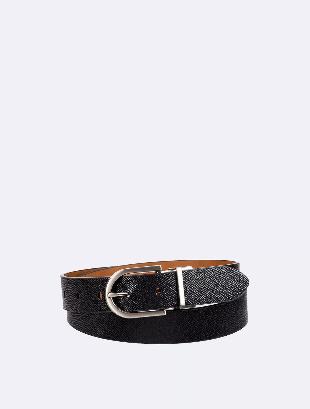 Calvin Klein Reversible Round Buckle Belt
