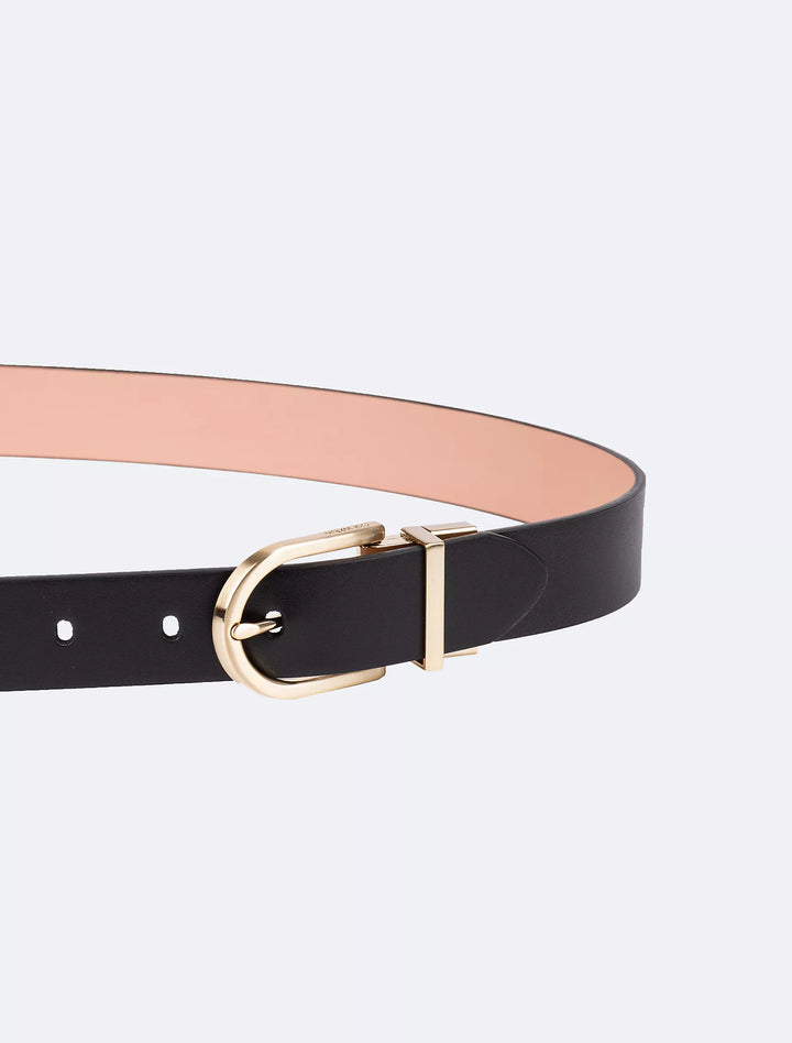 Calvin Klein Reversible Round Buckle Belt