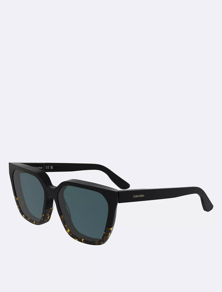 Calvin Klein Acetate Modified Rectangle Sunglasses