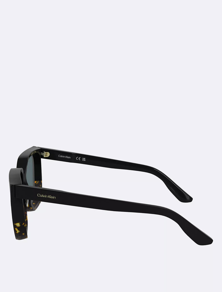 Calvin Klein Acetate Modified Rectangle Sunglasses