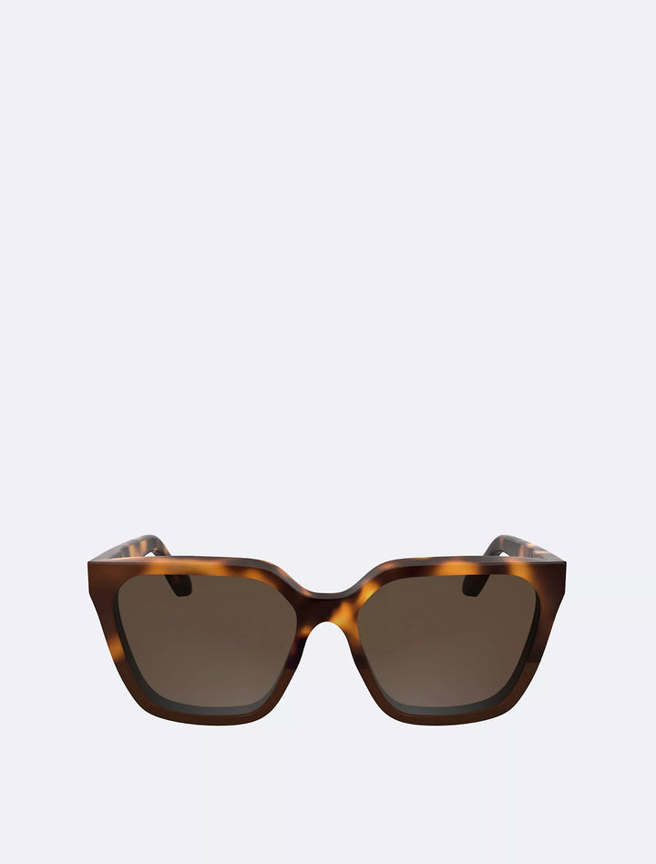 Calvin Klein Acetate Modified Rectangle Sunglasses