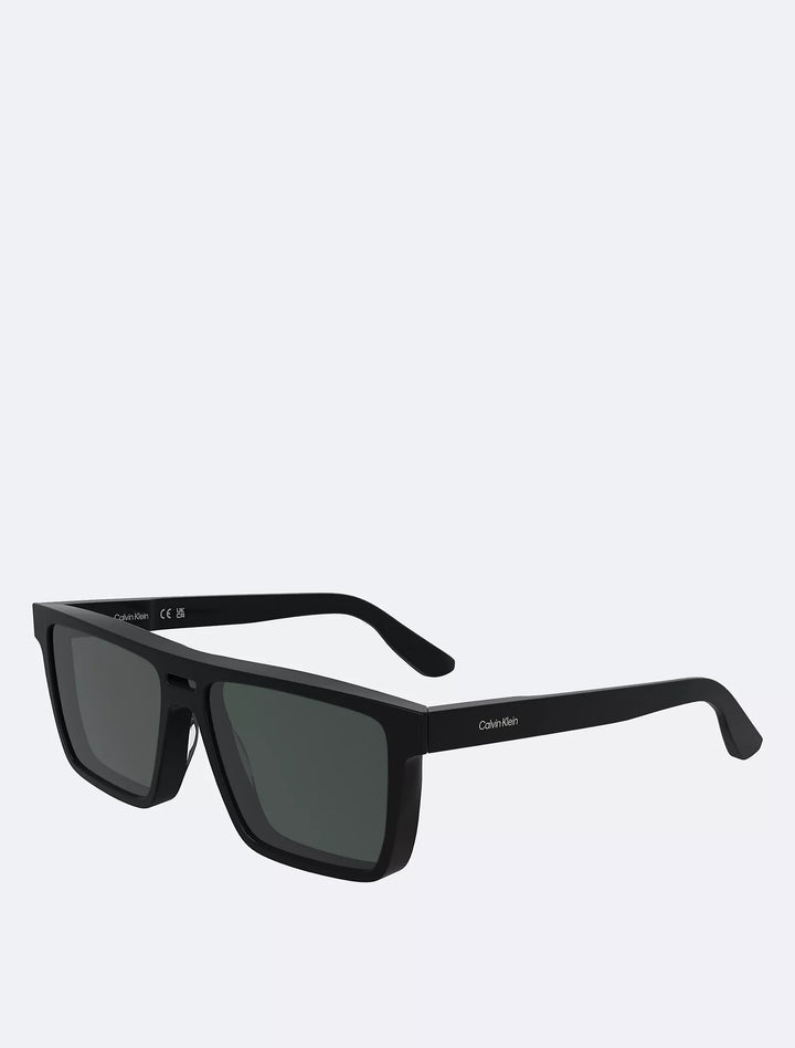 Calvin Klein Acetate Modified Square Sunglasses