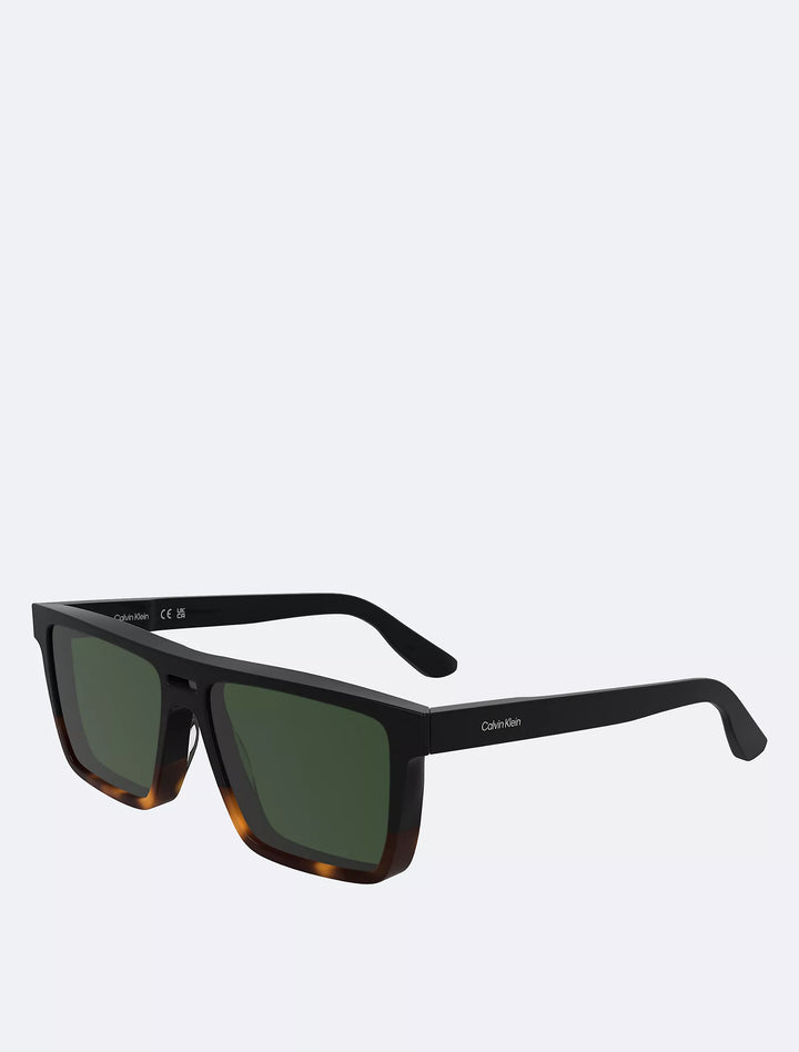 Calvin Klein Acetate Modified Square Sunglasses