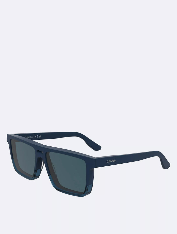 Calvin Klein Acetate Modified Square Sunglasses