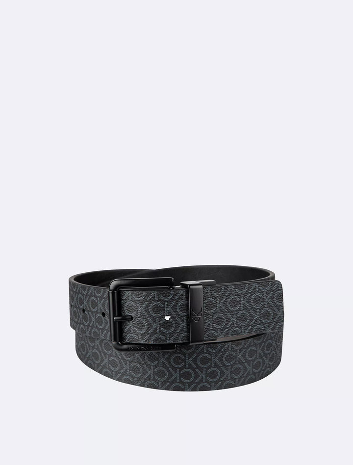 Calvin Klein Solid Square Buckle Belt