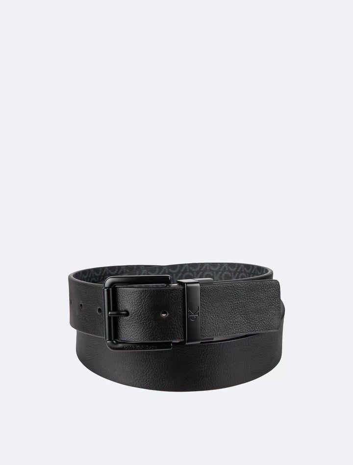 Calvin Klein Solid Square Buckle Belt