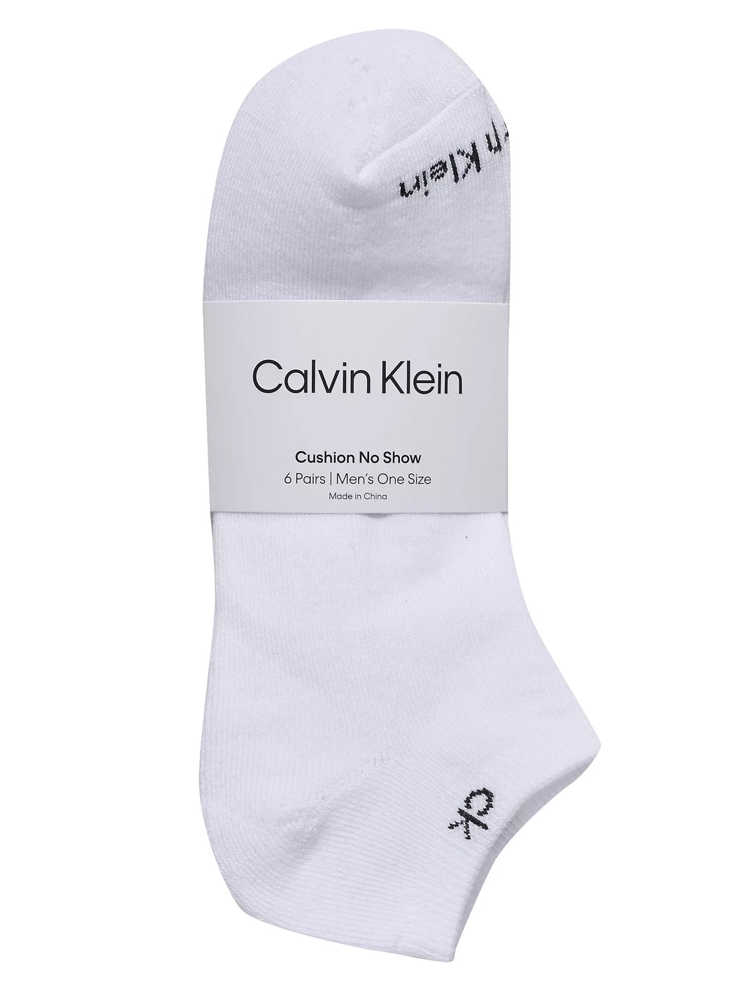 Calvin Klein Cushion 6-Pack No Show Socks