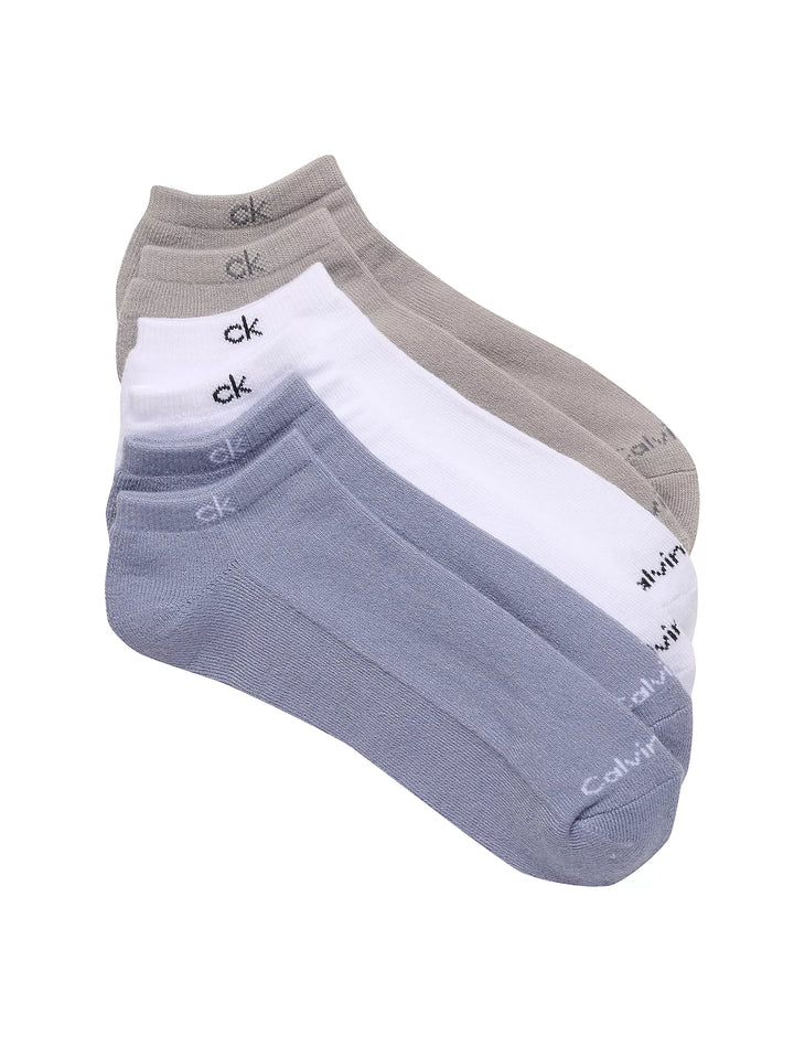 Calvin Klein Cushion 6-Pack No Show Socks