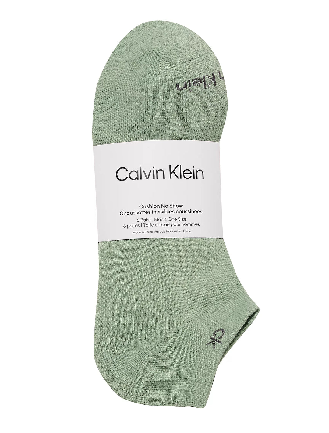 Calvin Klein Cushion 6-Pack No Show Socks