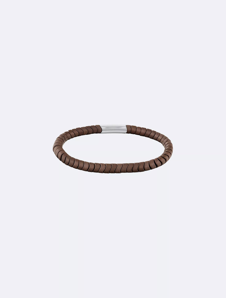 Calvin Klein Curved Beaded Bracelet