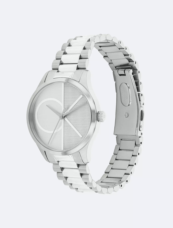 Calvin Klein Texture Logo Bracelet Watch