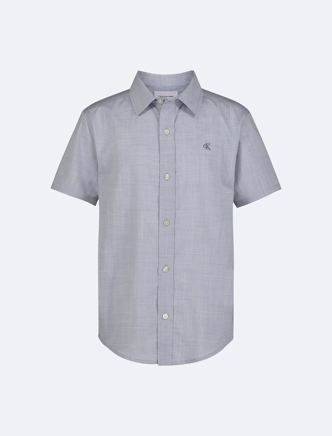 Calvin Klein Boys Fine Stripe Classic Button-Down Shirt