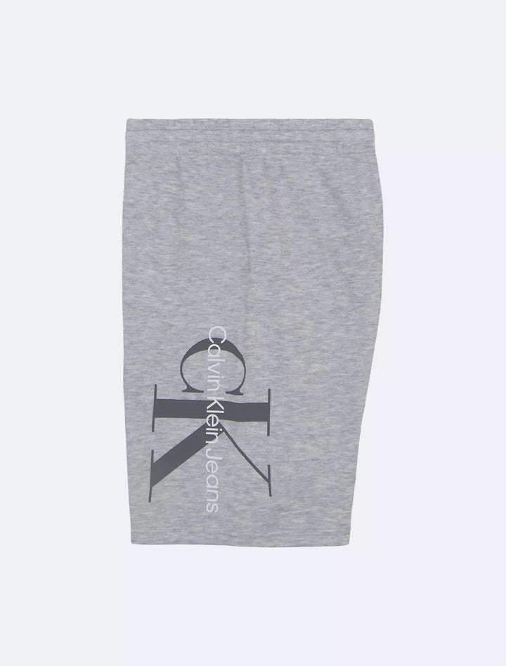 Calvin Klein Boys Monogram Logo Graphic Knit Shorts