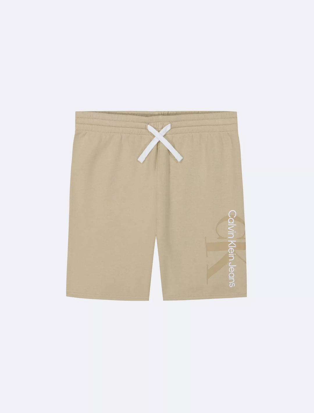 Calvin Klein Boys Monogram Logo Graphic Knit Shorts