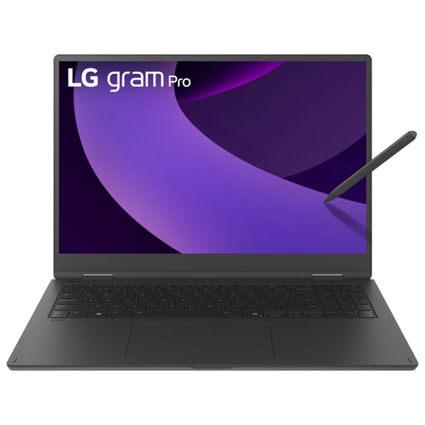 LG 16T90TP-K.AAB4U1 LG gram Pro 2-in-1 16", Thin and Lightweight Laptop, Windows 11 Home, Intel® Evo Edition - Intel® Core™ Ultra 7, 16GB RAM, 1TB SSD, Black
