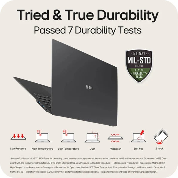 LG 16Z90SP-A.ADB9U1 LG gram Pro 16” OLED Thin and Lightweight Laptop, Intel® Evo™ Edition - AI-enabled Intel® Core™ Ultra 7 processor, NVIDIA RTX 3050, Windows 11 Home, 32GB RAM, 2TB (1TB x 2) SSD, Black