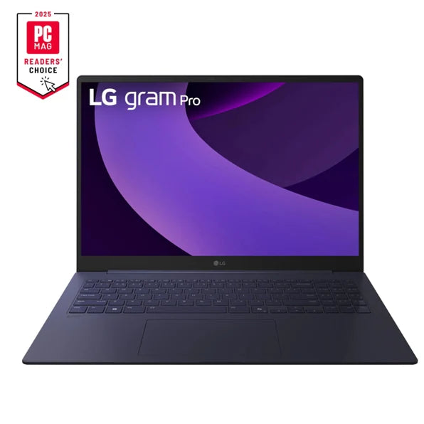 LG 16Z90TP-K.ADL6U1 LG gram Pro 16", Thin and Lightweight Laptop, Windows 11 Home, Intel® Evo™ Edition - Intel® Core™ Ultra 7, 32GB RAM, 1TB SSD, Metal Blue
