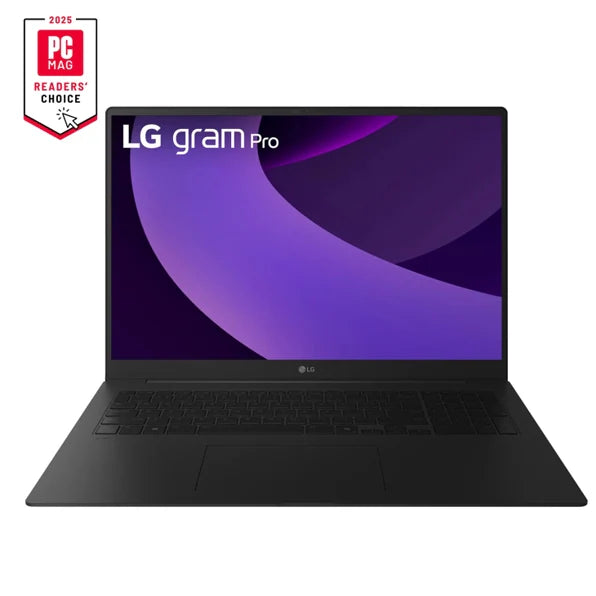 LG 17Z90TP-G.ADB7U1 LG gram Pro 17", Thin and Lightweight Laptop, Windows 11 Home, Intel® Evo™ Edition - Intel® Core™ Ultra 7, 32GB RAM, 2TB SSD, Black