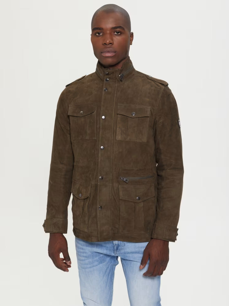 Guess Suede Utility Jacket