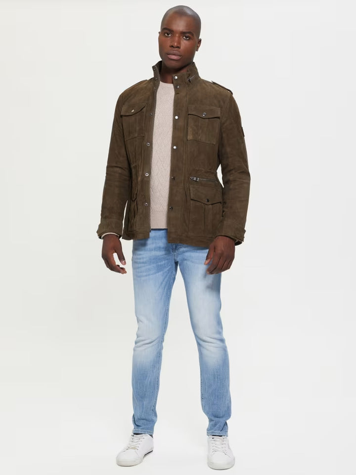 Guess Suede Utility Jacket