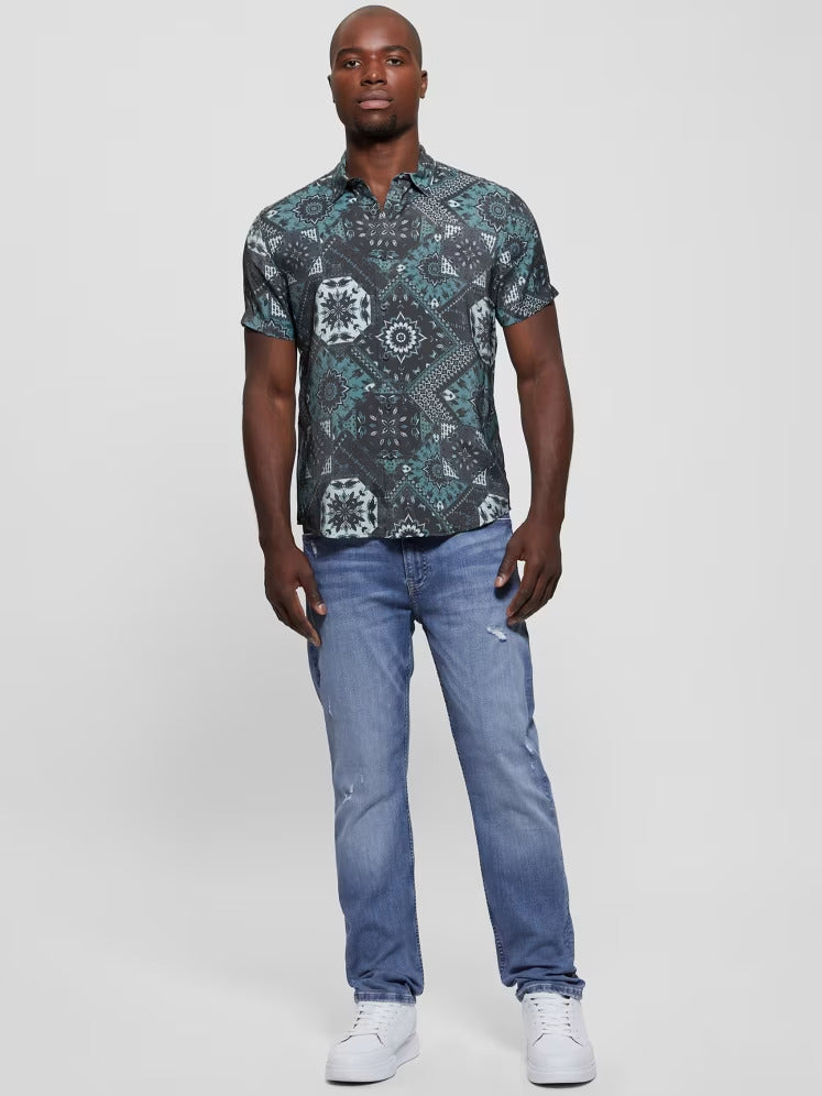 Guess Eco Sandwash Shashiko Shirt