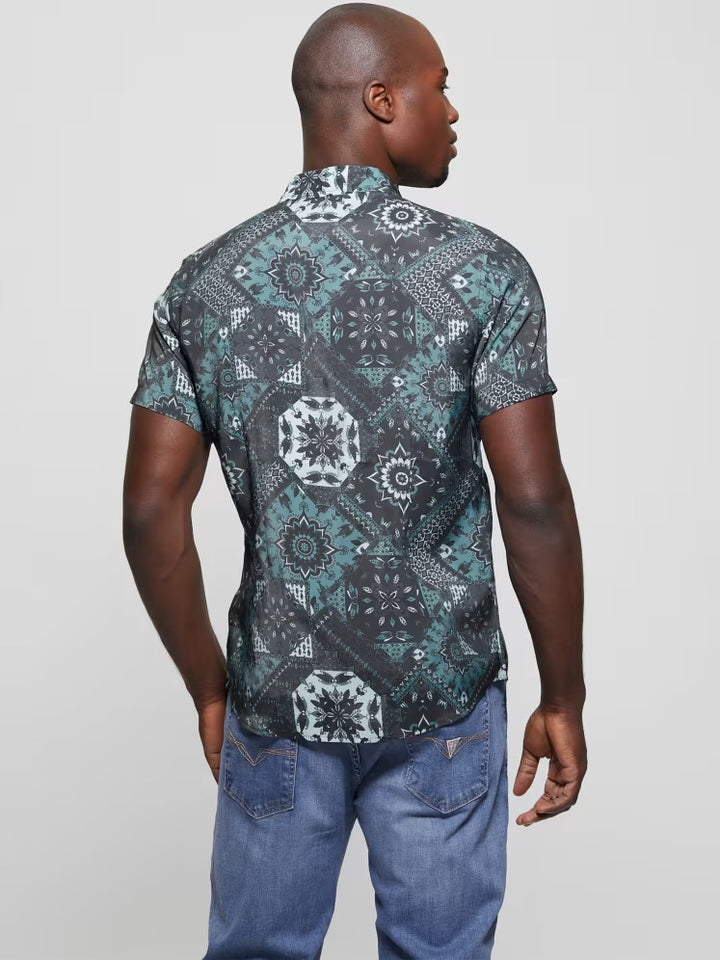 Guess Eco Sandwash Shashiko Shirt