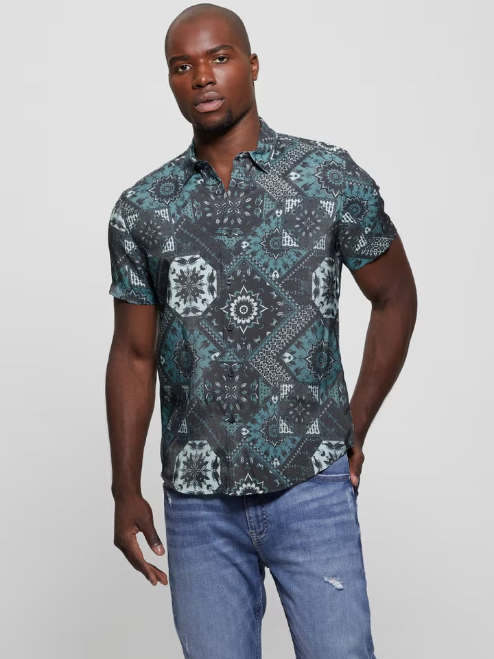 Guess Eco Sandwash Shashiko Shirt