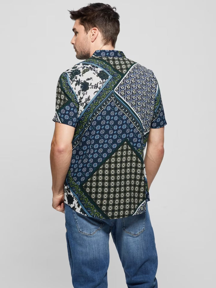 Guess Eco Rayon Scarf Shirt