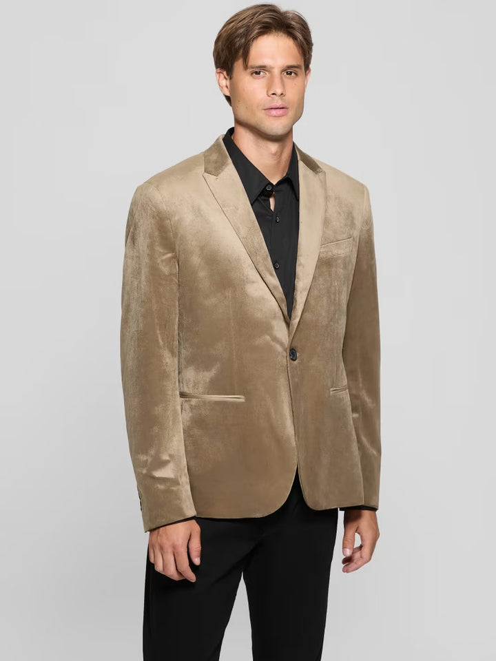 Guess Fulham Velvet Blazer