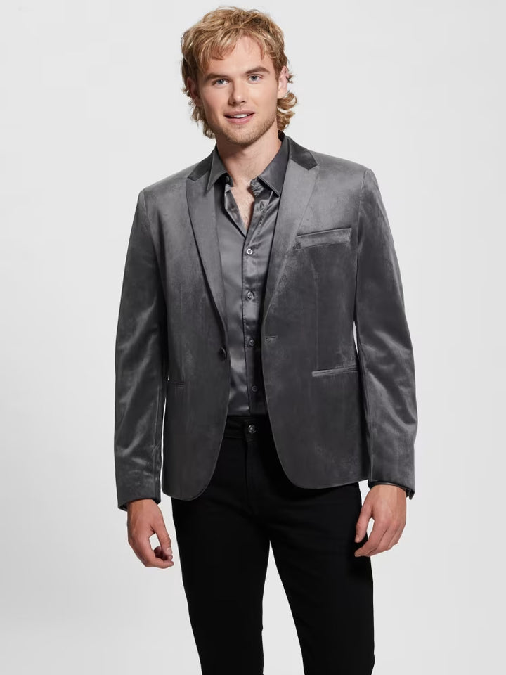 Guess Fulham Velvet Blazer