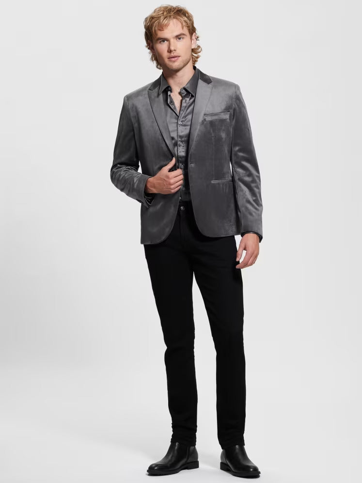 Guess Fulham Velvet Blazer