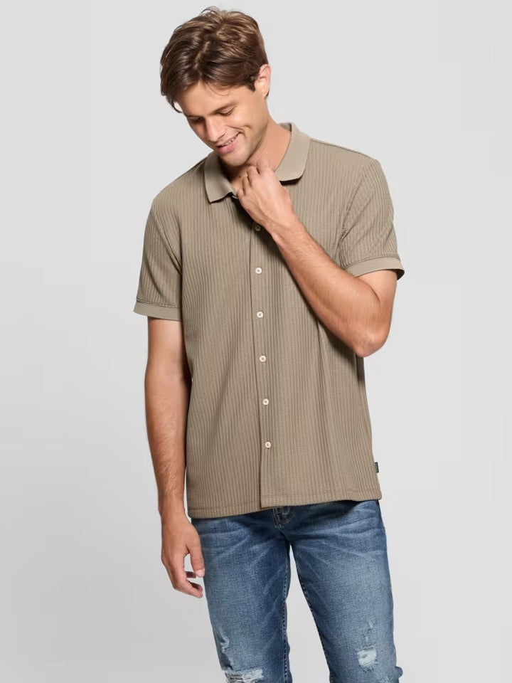 Guess Pointelle Knit Shirt
