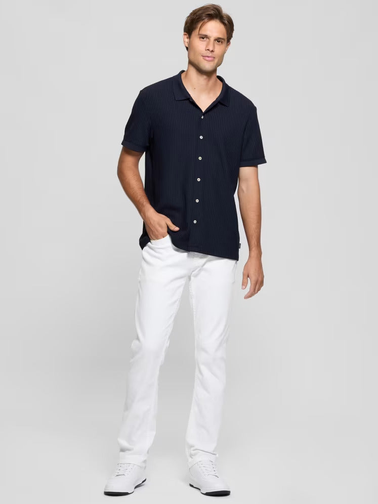 Guess Pointelle Knit Shirt