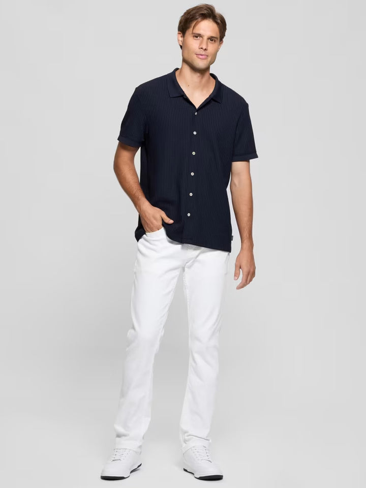Guess Pointelle Knit Shirt