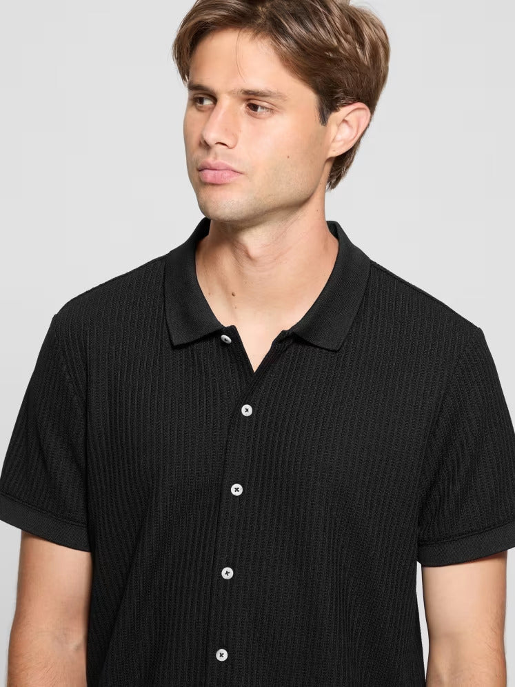 Guess Pointelle Knit Shirt