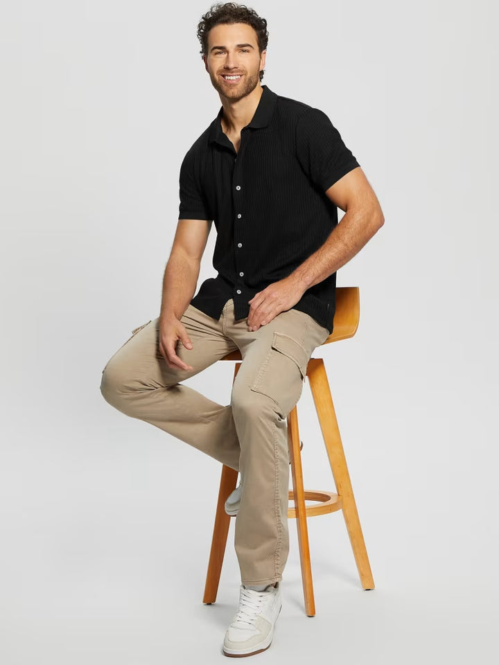 Guess Pointelle Knit Shirt