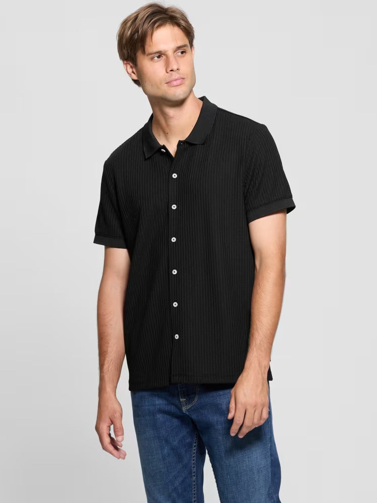 Guess Pointelle Knit Shirt