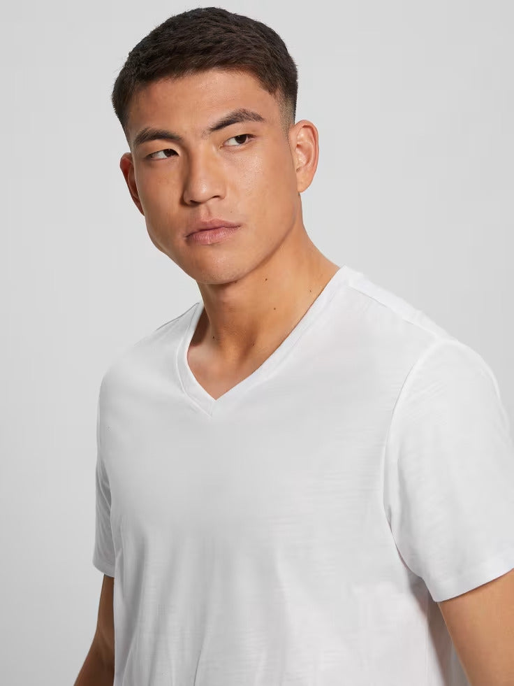 Guess Mason Yoke V-Neck Tee