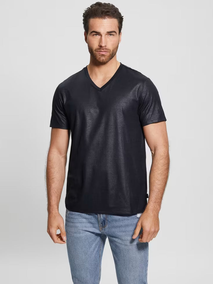 Guess Mason Yoke V-Neck Tee