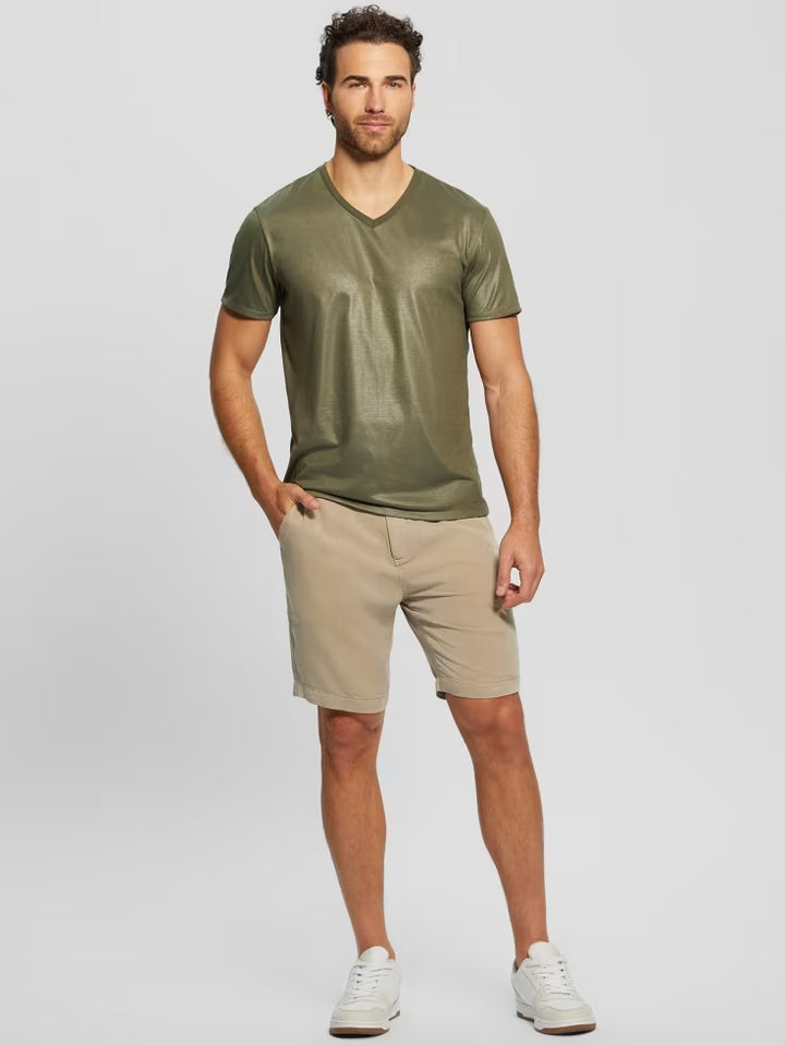 Guess Mason Yoke V-Neck Tee