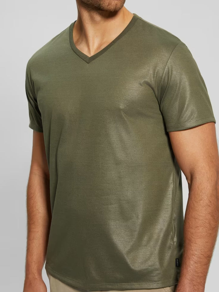 Guess Mason Yoke V-Neck Tee