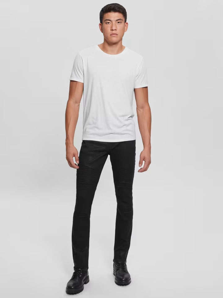 Guess Tapered Moto Jeans