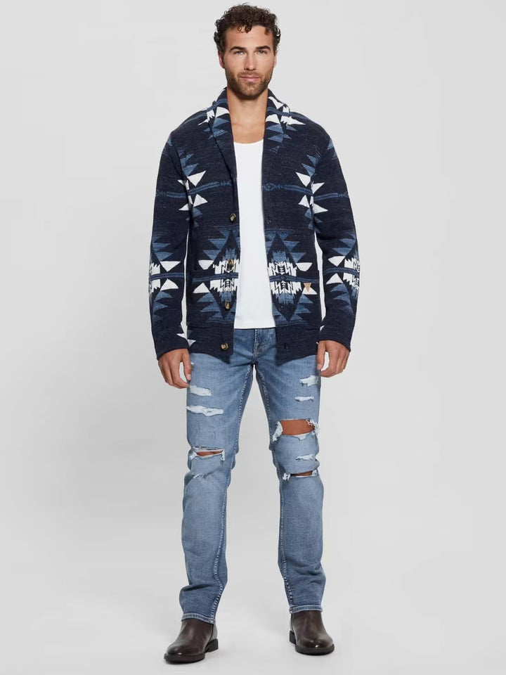 Guess Eco Mateo Destroyed Straight Jeans