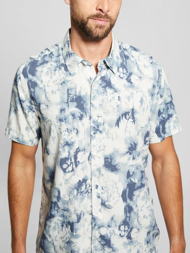 Guess Wayco Sateen Floral Shirt