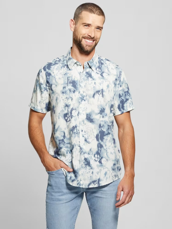 Guess Wayco Sateen Floral Shirt