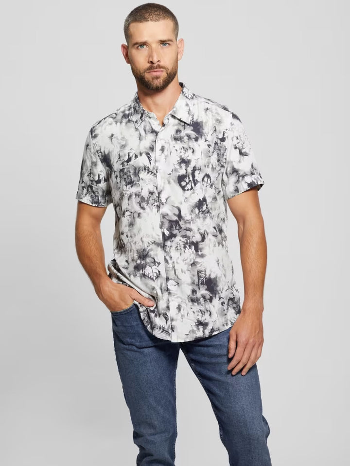 Guess Wayco Sateen Floral Shirt