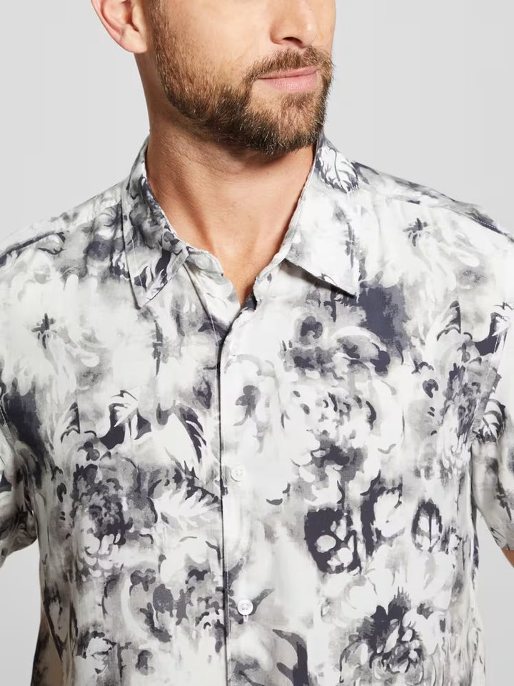 Guess Wayco Sateen Floral Shirt