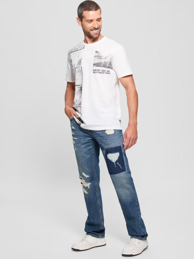 Guess World Cities Graphic Tee