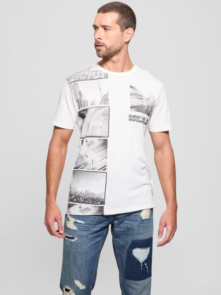 Guess World Cities Graphic Tee