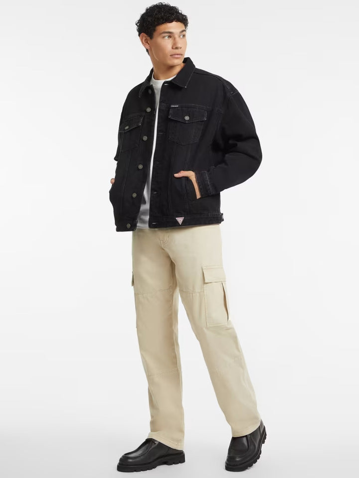 Guess Oversized Denim Trucker Jacket